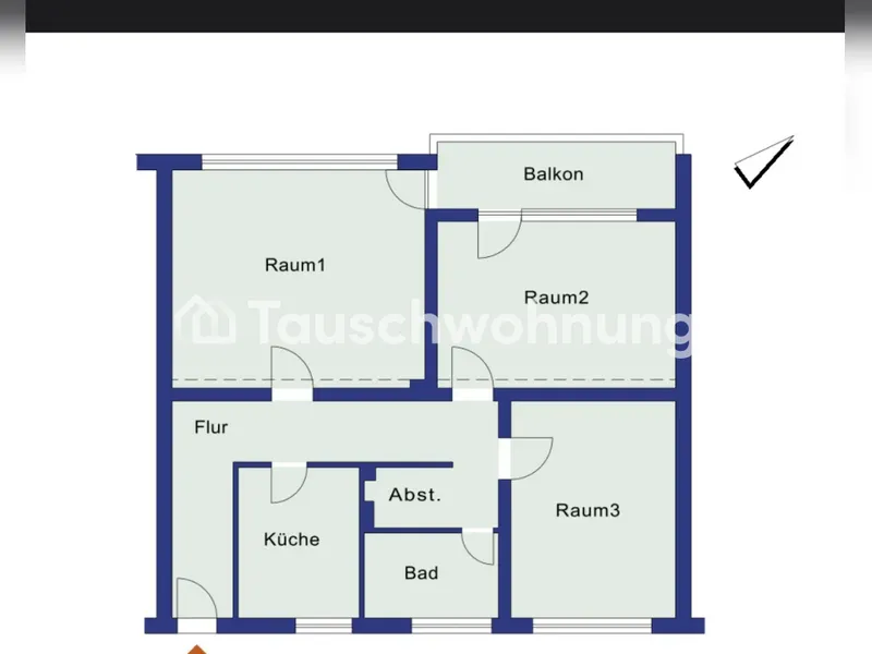 Tauschwohnung: 3 Zimmer gegen ab 3,5 Zimmer Tausch — photo 1